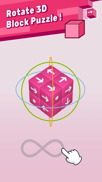 Tap It Away - 3D Blocks Puzzle - Gameplay image of android game