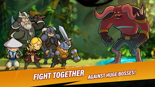 Taptic Heroes-Idle Tap Adventure,RPG clicker games - Gameplay image of android game