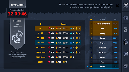 Taptic Heroes-Idle Tap Adventure,RPG clicker games - Gameplay image of android game