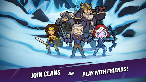 Taptic Heroes-Idle Tap Adventure,RPG clicker games - Gameplay image of android game