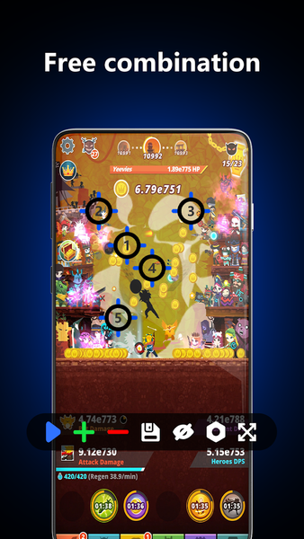 Auto Clicker: Quick Tapper - عکس برنامه موبایلی اندروید