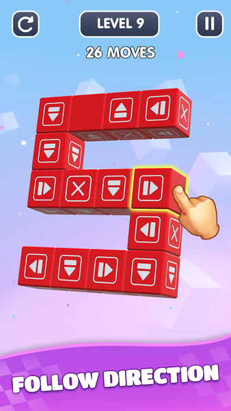 Tap Away 3D: Take Blocks Aways - Gameplay image of android game