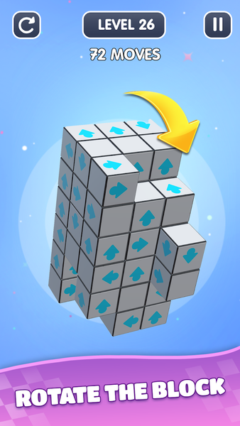 Tap Away 3D: Take Blocks Aways - Gameplay image of android game