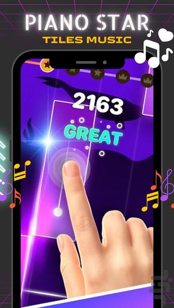 Tiles Tap Music 2024 - Gameplay image of android game