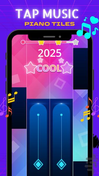 Tiles Tap Music 2024 - Gameplay image of android game