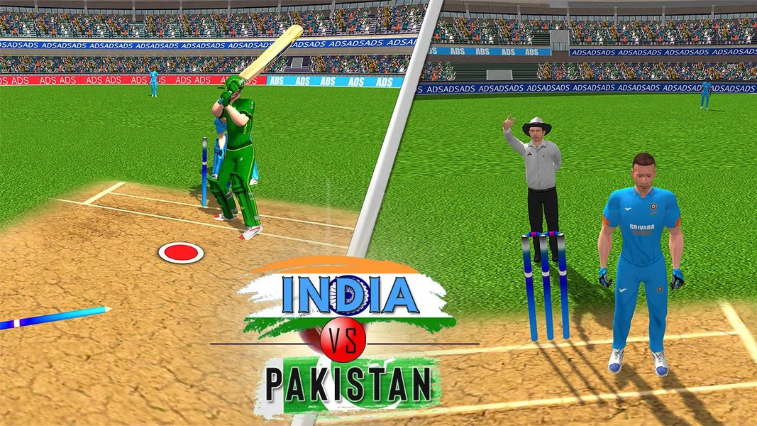 World Cricket Ind vs Pakistan - عکس بازی موبایلی اندروید