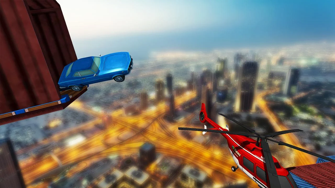 Mega Ramp Challenge - Cars And - عکس بازی موبایلی اندروید