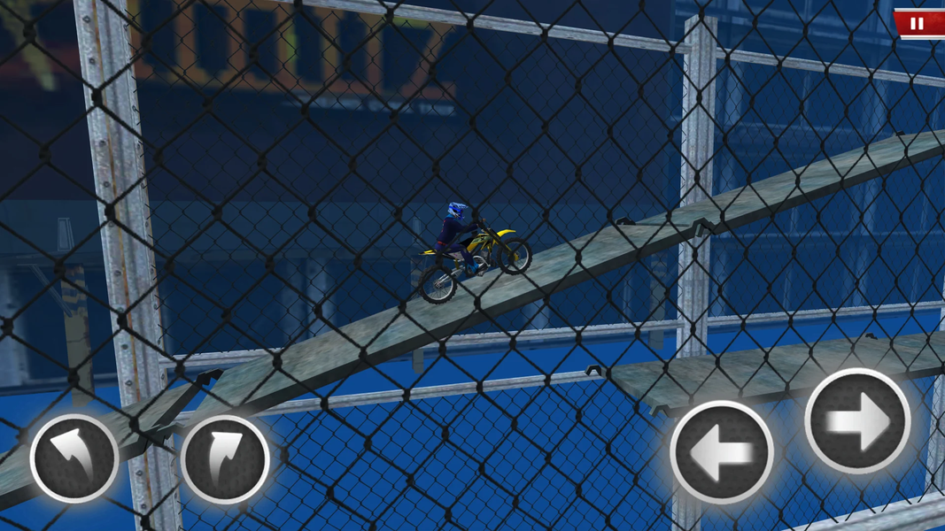 Moto Driving Stunt Challenge - Gameplay image of android game