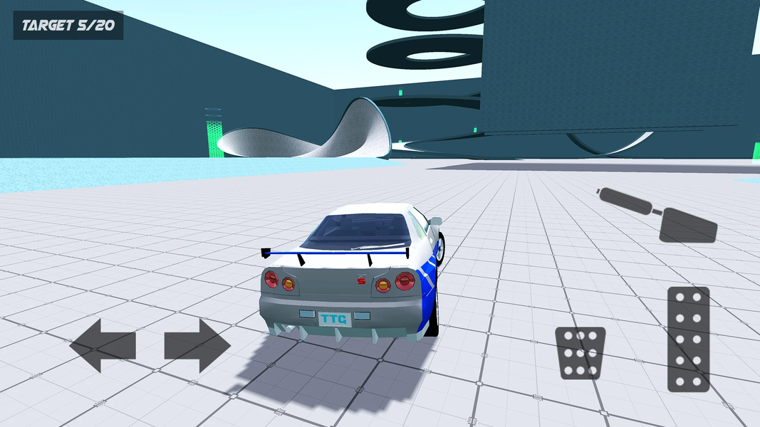 Extreme Car Driving Simulator - Gameplay image of android game