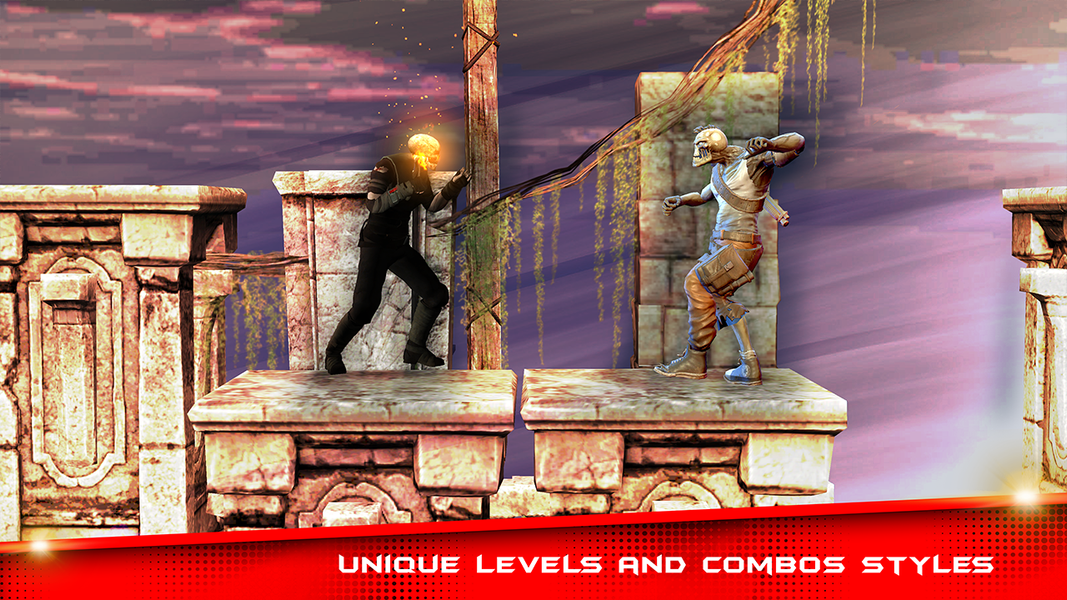 Ghost Fight - Fighting Games - Gameplay image of android game