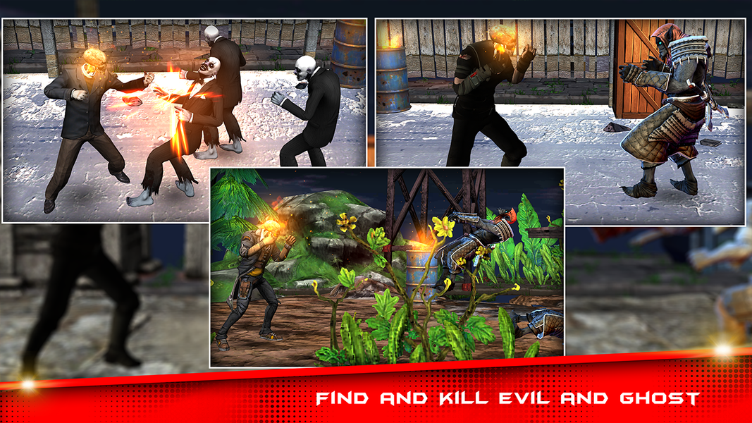 Ghost Fight - Fighting Games - عکس بازی موبایلی اندروید