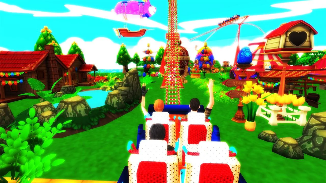 Impossible Roller Coaster Sim - عکس بازی موبایلی اندروید