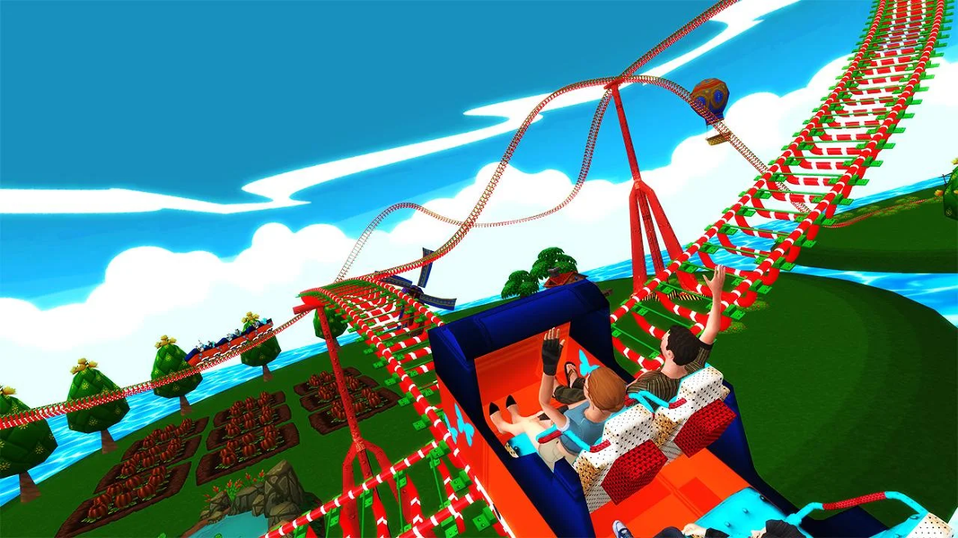 Impossible Roller Coaster Sim - عکس بازی موبایلی اندروید