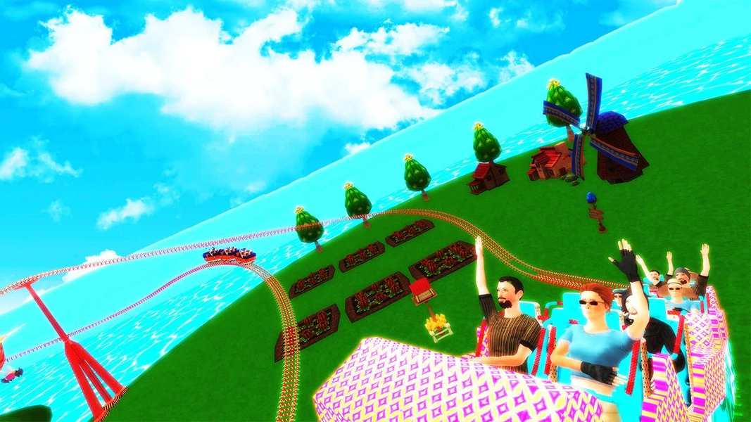 Impossible Roller Coaster Sim - عکس بازی موبایلی اندروید