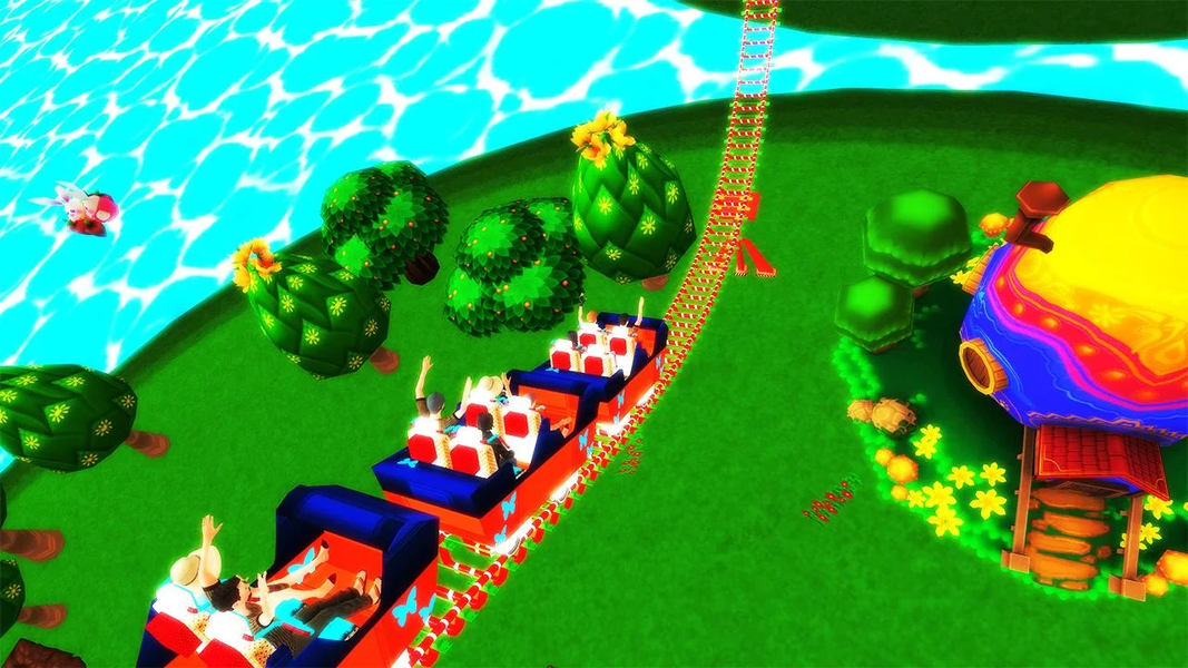 Impossible Roller Coaster - Th - Gameplay image of android game