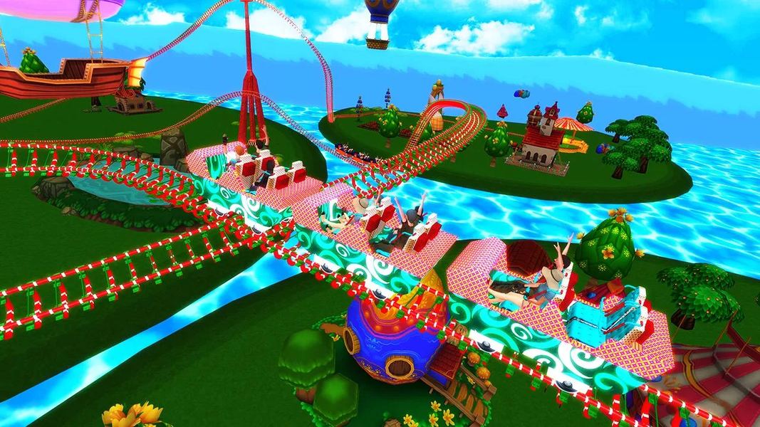 Impossible Roller Coaster Sim - عکس بازی موبایلی اندروید