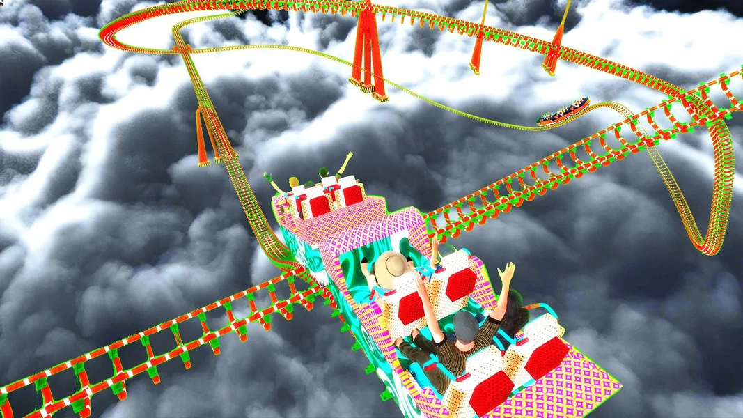 Impossible Roller Coaster Sim - عکس بازی موبایلی اندروید