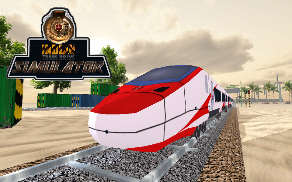 Indian Train Drive Simulator - عکس بازی موبایلی اندروید