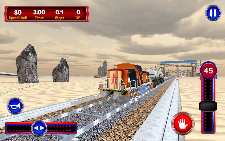Indian Train Drive Simulator - عکس بازی موبایلی اندروید