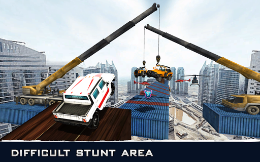 Offroad Jeep Driving Challenge - Gameplay image of android game