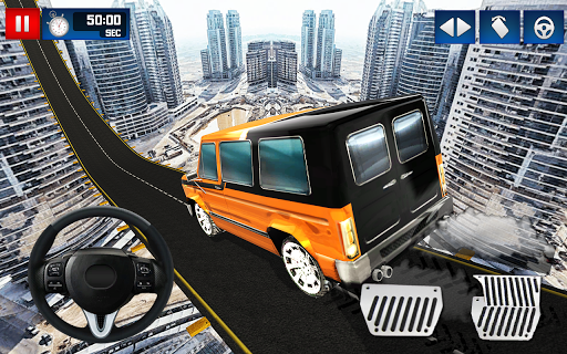 Offroad Jeep Driving Challenge - Gameplay image of android game