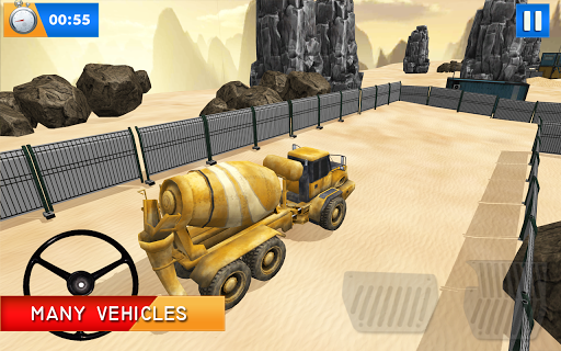 Construction Truck Driving Simulator 3D - عکس بازی موبایلی اندروید