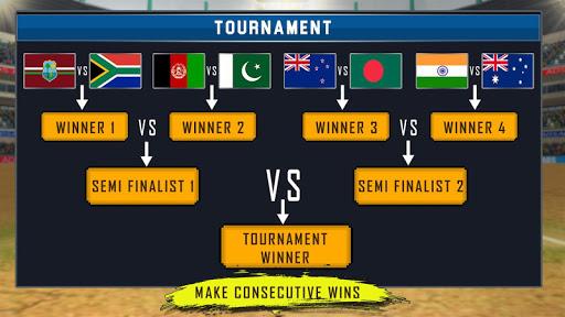 Real World Cricket Tournament - Gameplay image of android game