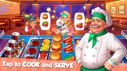 TASTY WORLD: Kitchen tycoon - Burger Cooking games - Gameplay image of android game