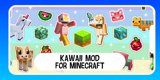 Kawaii pink mods for minecraft - عکس برنامه موبایلی اندروید