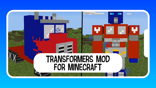 Transformers for minecraft mod - Image screenshot of android app