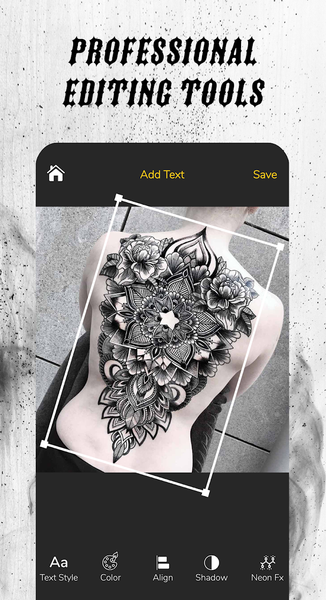 Tattoo Maker - Tattoo On Photo - عکس برنامه موبایلی اندروید