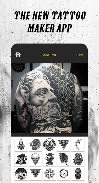 Tattoo Maker - Tattoo On Photo - Image screenshot of android app