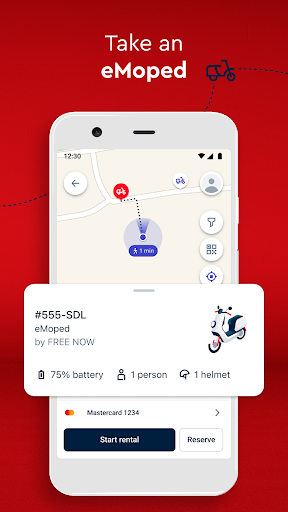 Freenow by Lyft - taxi & more - عکس برنامه موبایلی اندروید