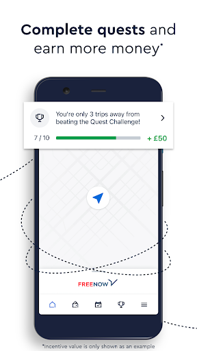 Freenow for drivers - Image screenshot of android app