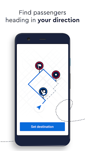 Freenow for drivers - Image screenshot of android app