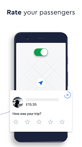 Freenow for drivers - Image screenshot of android app