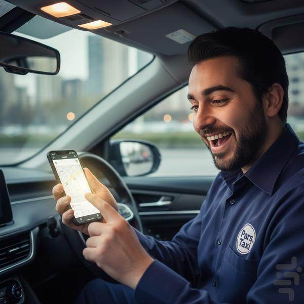 پارس تاکسی - راننده - عکس برنامه موبایلی اندروید