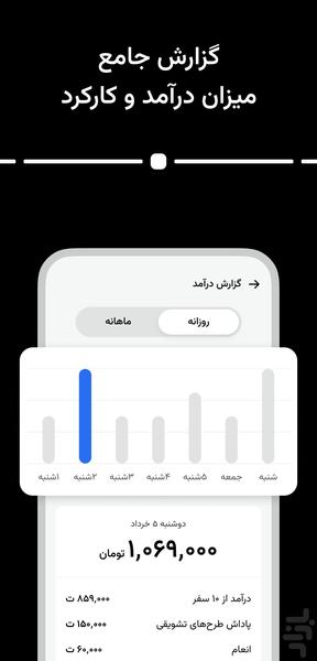 تپسی - سفیران (رانندگان) - Image screenshot of android app