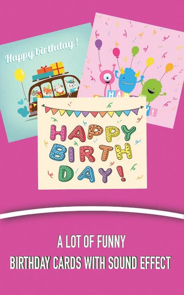 Birthday Animated Cards - Image screenshot of android app