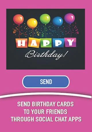 Birthday Animated Cards - Image screenshot of android app