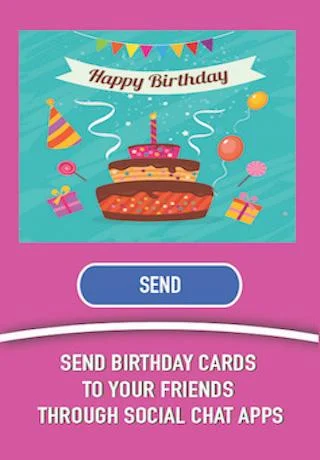 Birthday Animated Cards - Image screenshot of android app