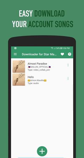 Sing Downloader for Star Maker - عکس برنامه موبایلی اندروید