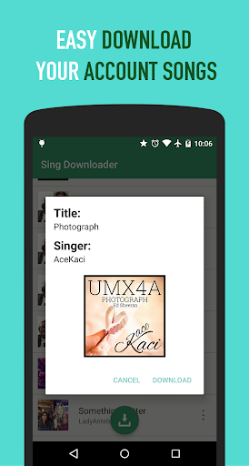 Sing Downloader for Smule - Image screenshot of android app