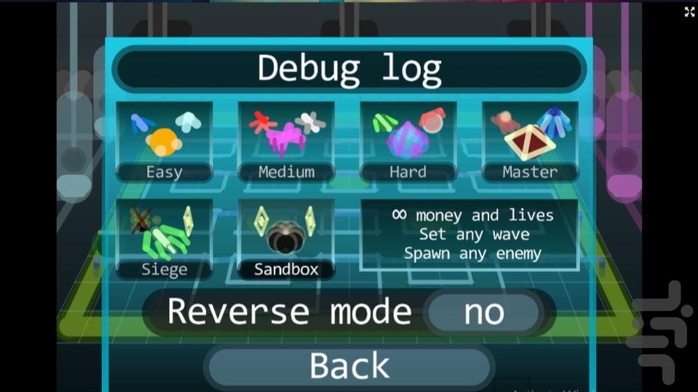 VectoiD TD - Gameplay image of android game