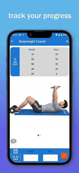 Fitness & Bodybuilding - Image screenshot of android app