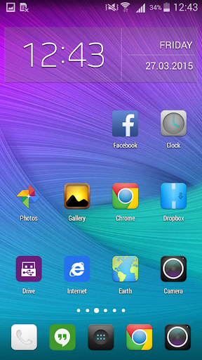S۸ - S۷ Launcher and Theme - عکس برنامه موبایلی اندروید