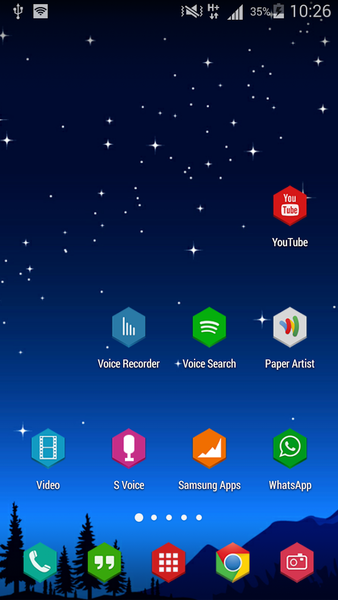 Shadow Theme - Image screenshot of android app