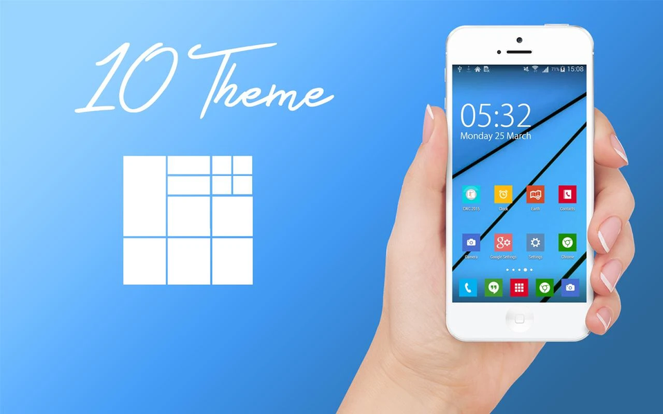 10+ Launcher and Theme - Image screenshot of android app