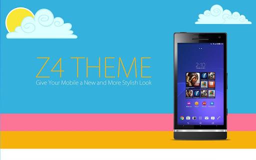 Z4 Launcher and Theme - عکس برنامه موبایلی اندروید
