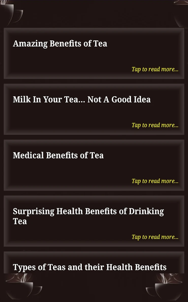 Tea Magic - عکس برنامه موبایلی اندروید